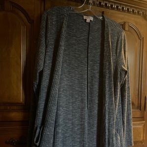 Lularoe long knit cardigan